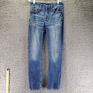 Buckle Jeans Mens 28x30 Blue BKE Alec Stretch Classic Fit Denim Straight